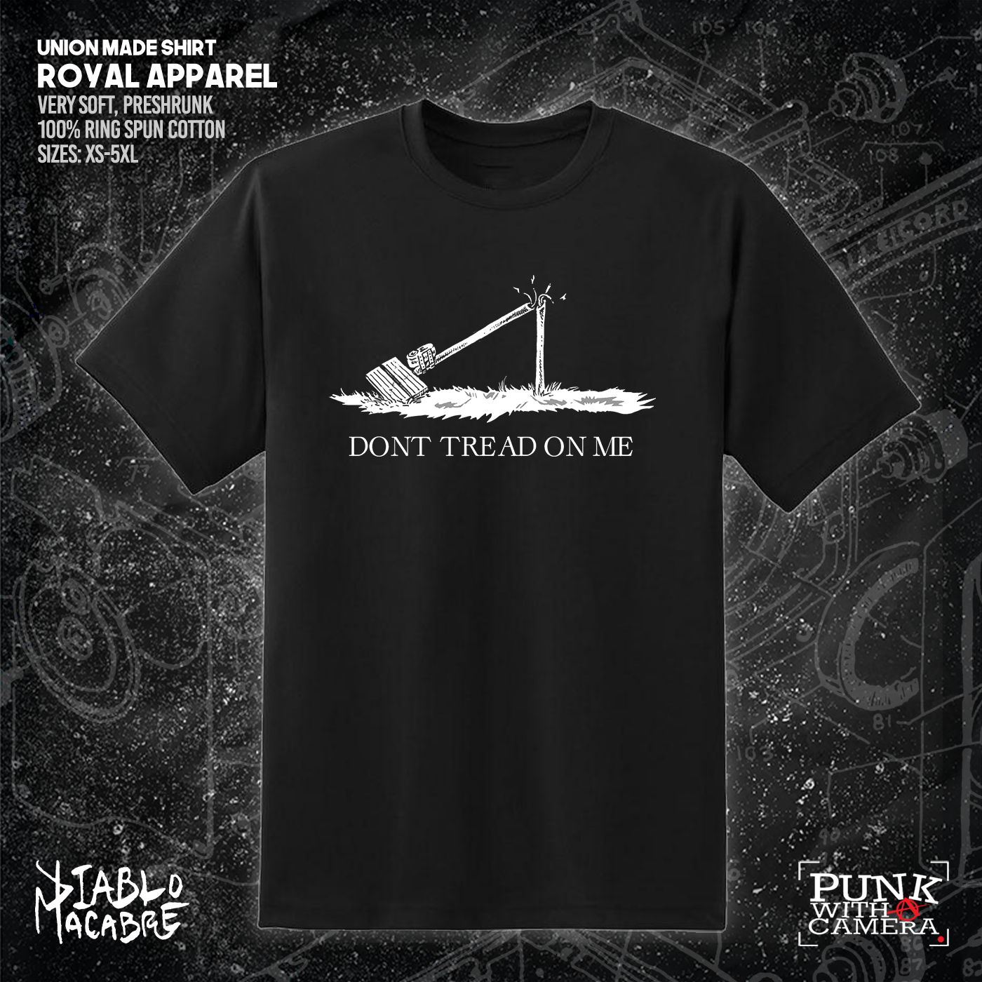 Don't Tread On Me - Invasive Camera - Diablo Macabre