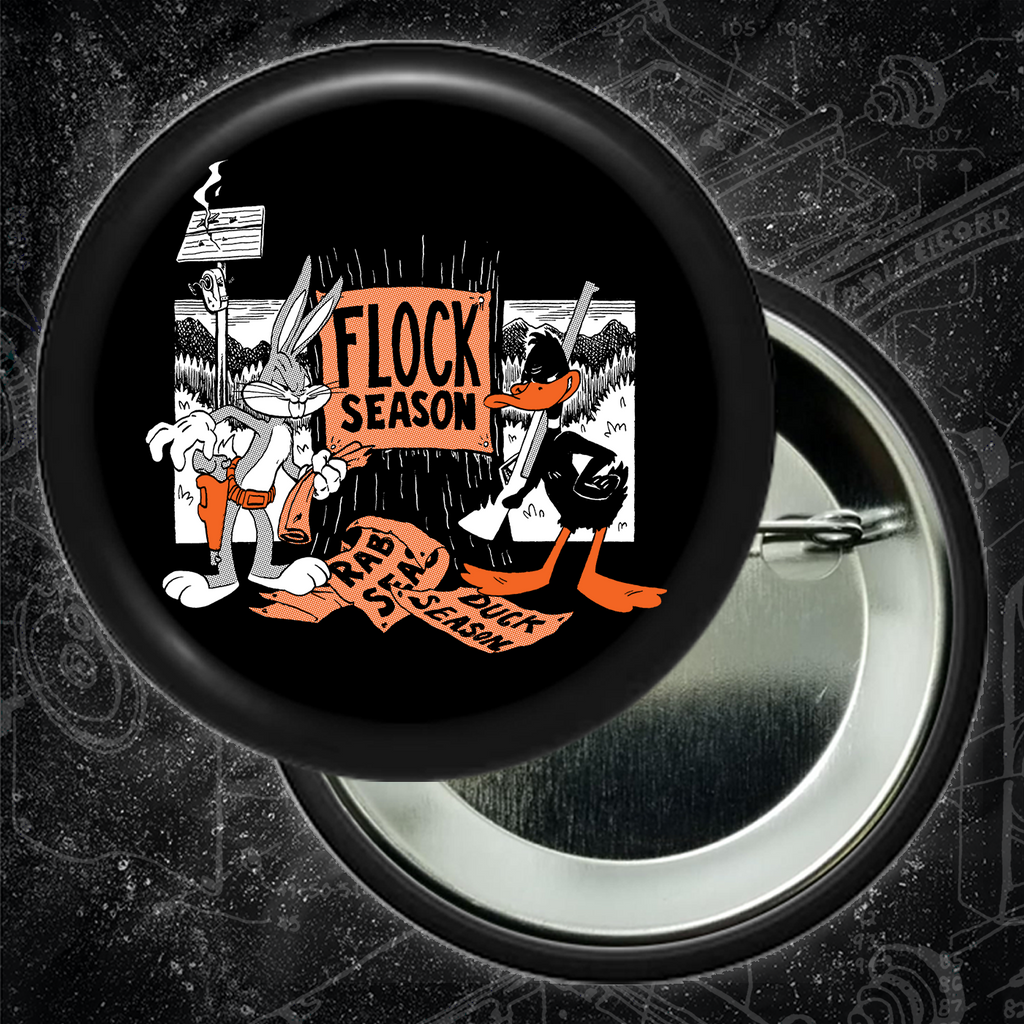 Flock Season - Buttons (1.5 & 2.25 Inch)