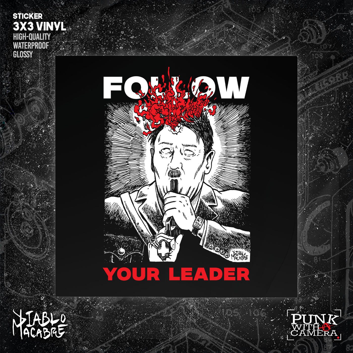 Follow Your Leader - Sticker (3X3)