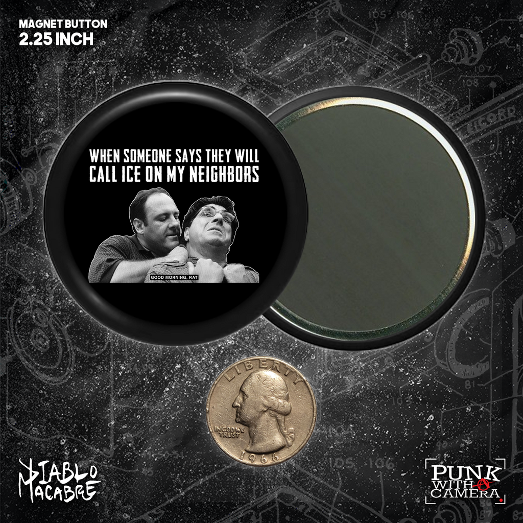 Good Morning Rat - Buttons (1.5 & 2.25 Inch)