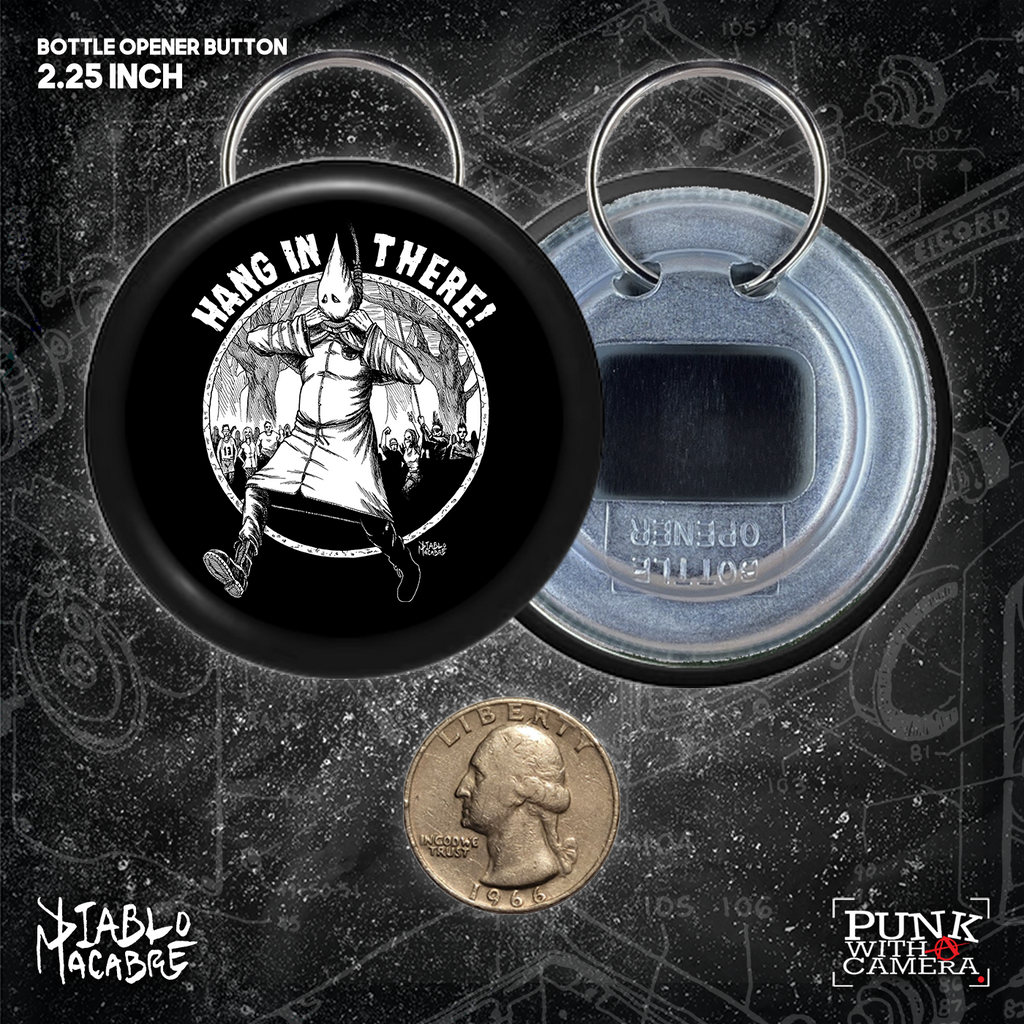 Hang In There - Buttons - Buttons (1, 1.25 1.5, & 2.25 Inch)