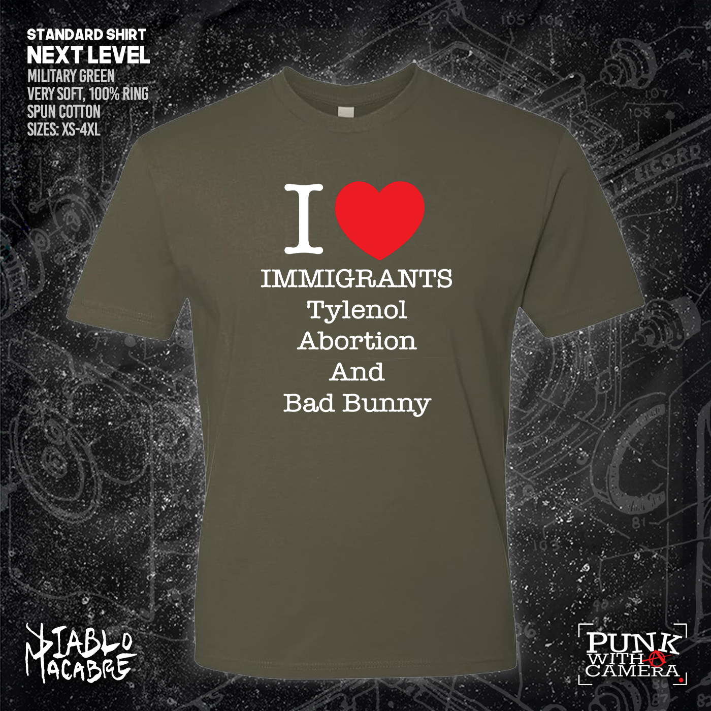I <3 Immigrants Tylenol Abortion And Bad Bunny