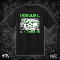 Israel Is A Parasite - Green Two Color Version - Diablo Macabre