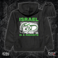 Israel Is A Parasite - Green Two Color Version - Diablo Macabre