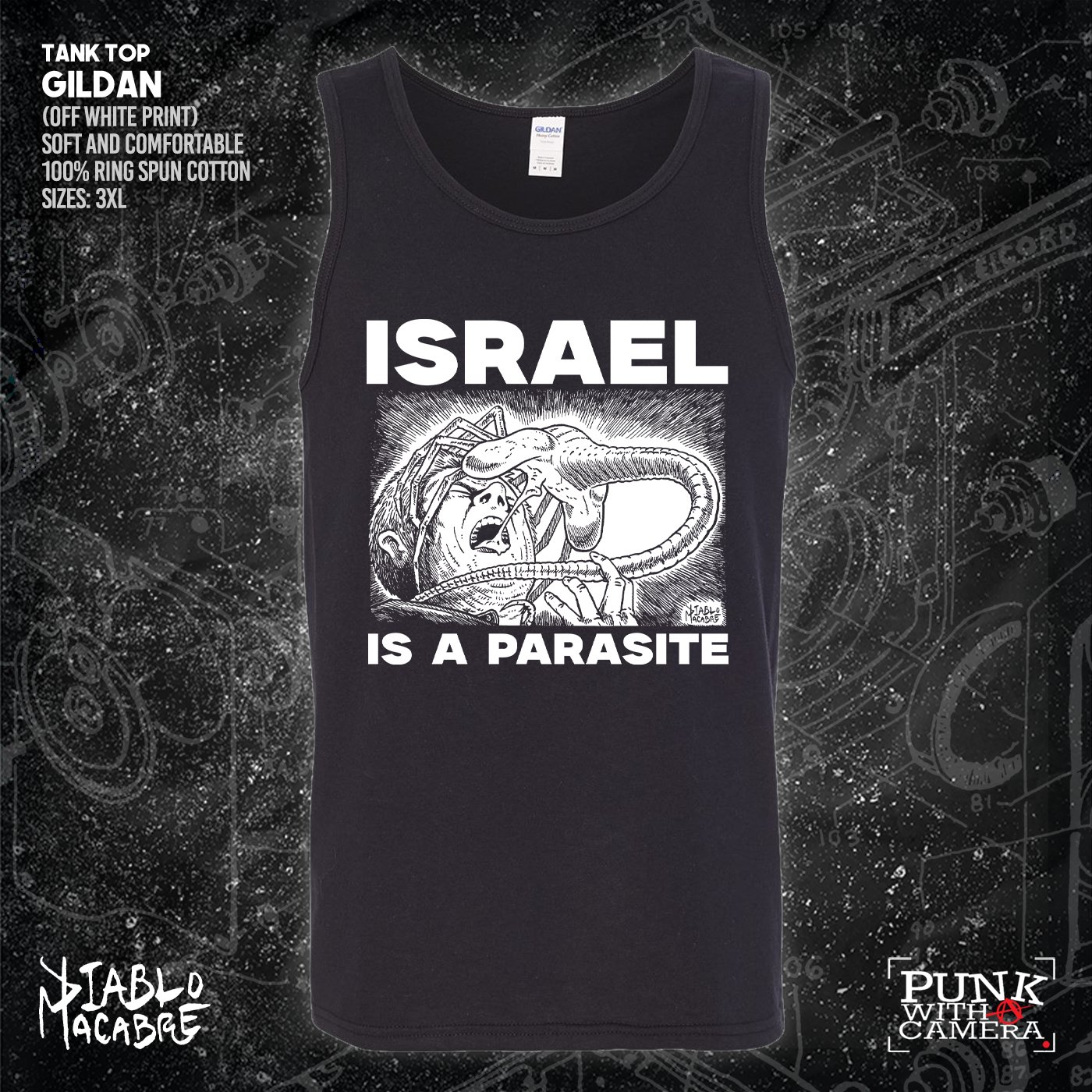 Israel Is A Parasite - Diablo Macabre