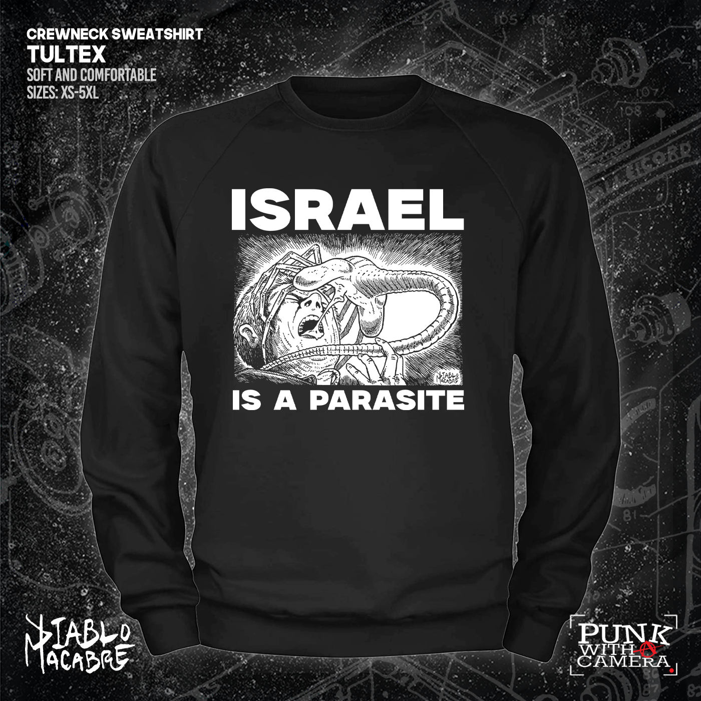 Israel Is A Parasite - Diablo Macabre