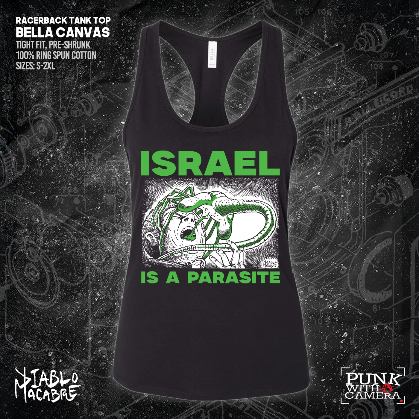 Israel Is A Parasite - Diablo Macabre