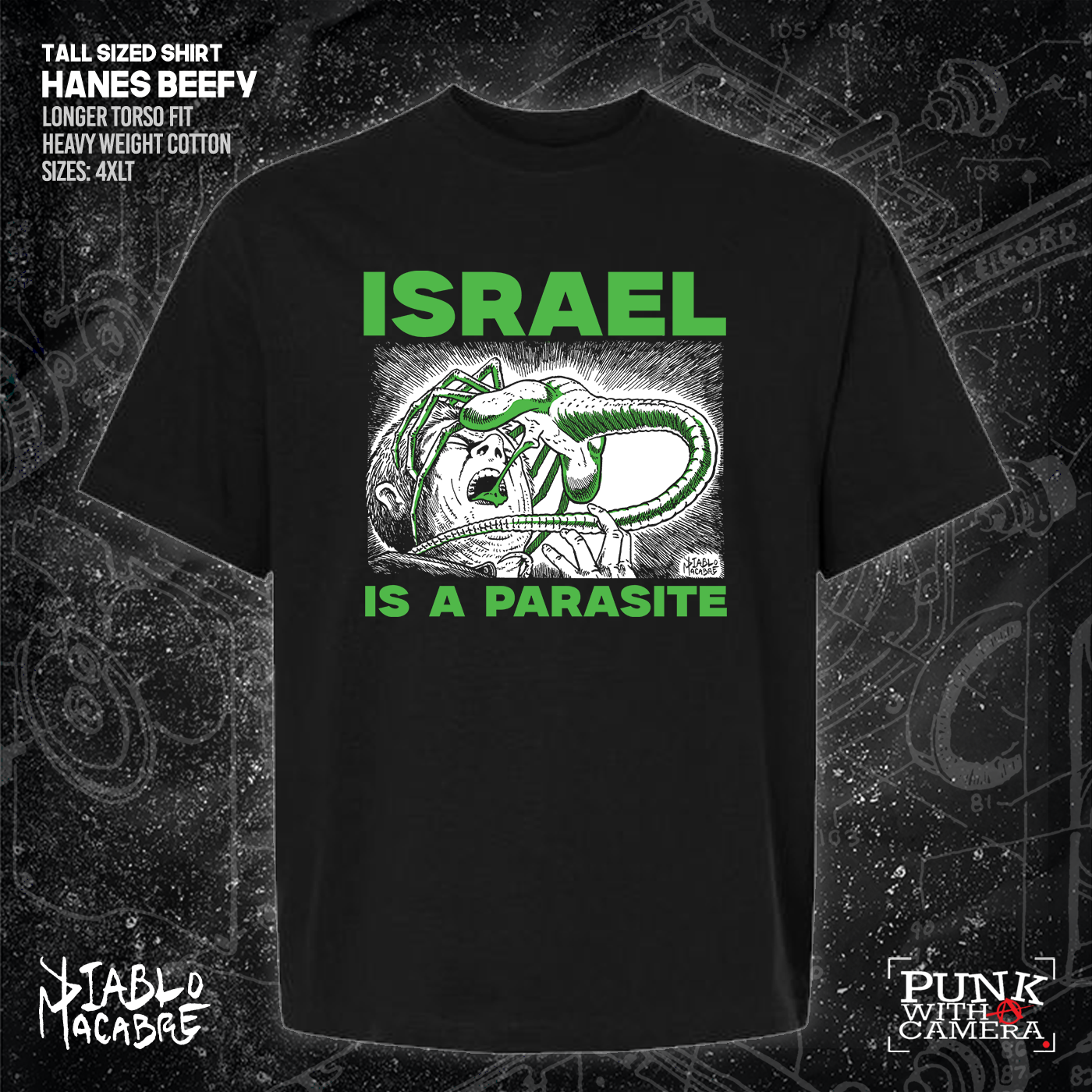 Israel Is A Parasite - Diablo Macabre