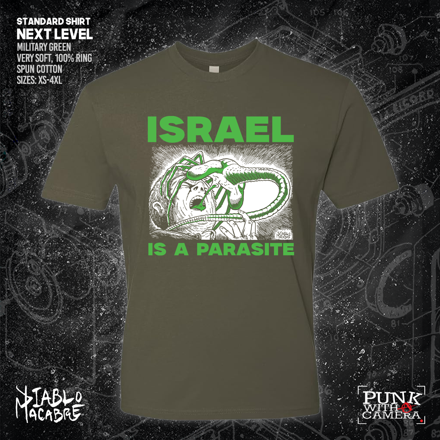 Israel Is A Parasite - Diablo Macabre