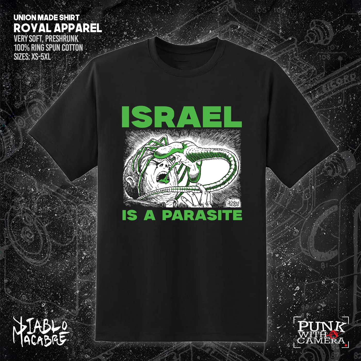 Israel Is A Parasite - Diablo Macabre