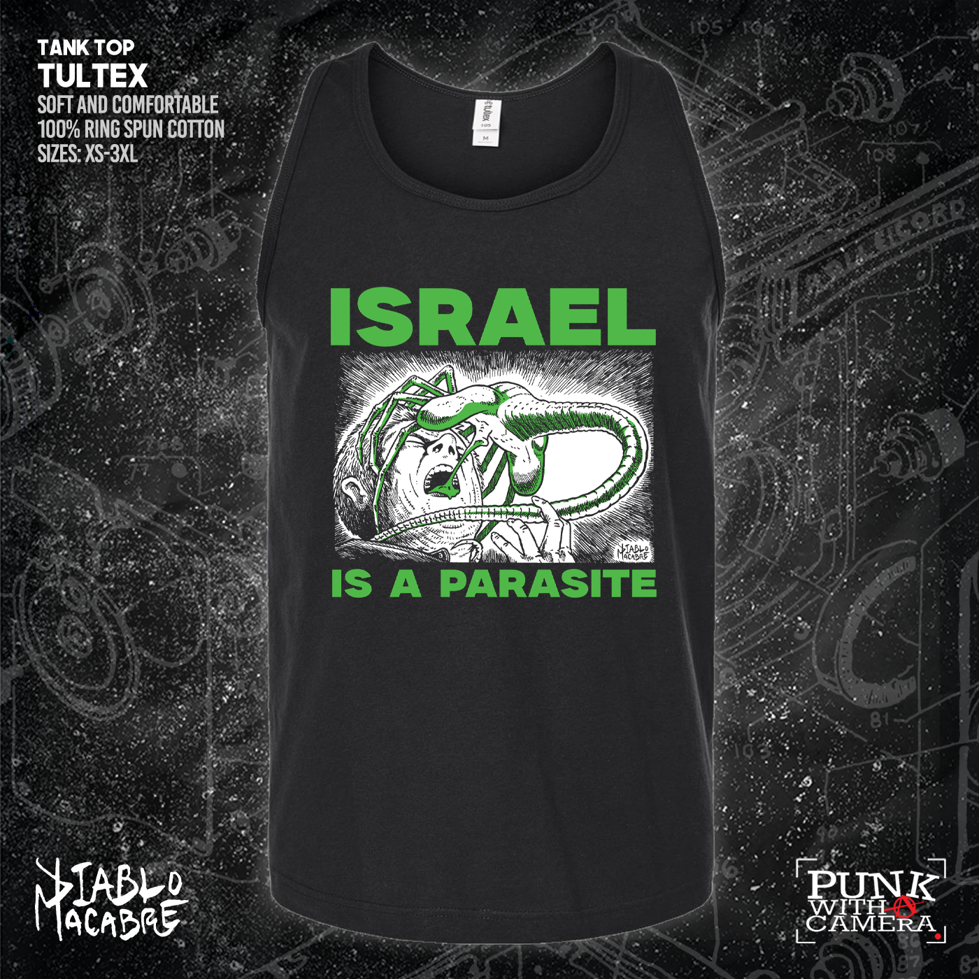 Israel Is A Parasite - Diablo Macabre