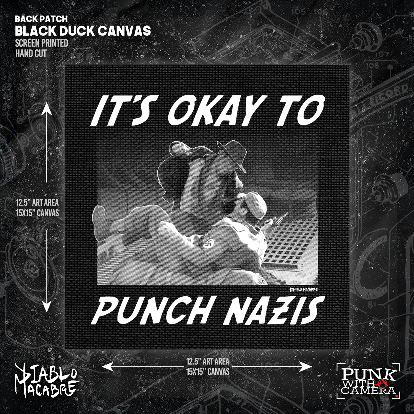 It's Okay To Punch Nazis - Backpatch