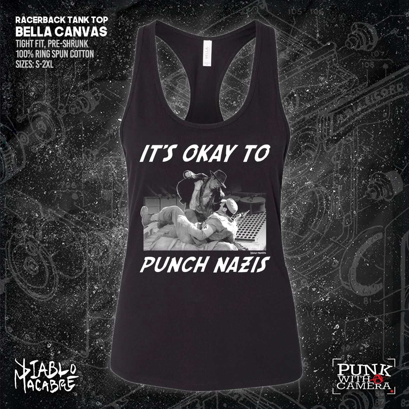 It's Okay To Punch Nazis - Diablo Macabre