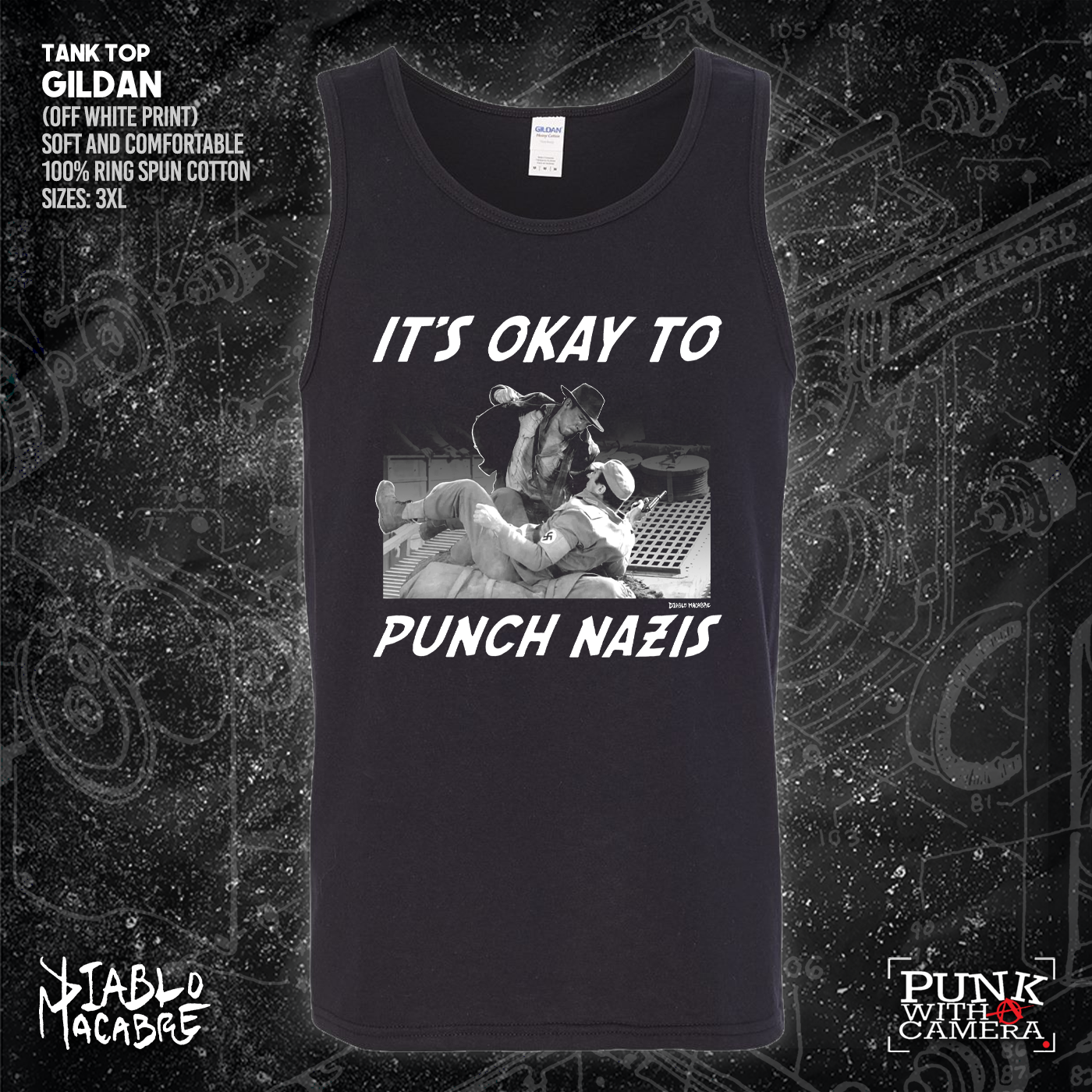 It's Okay To Punch Nazis - Diablo Macabre