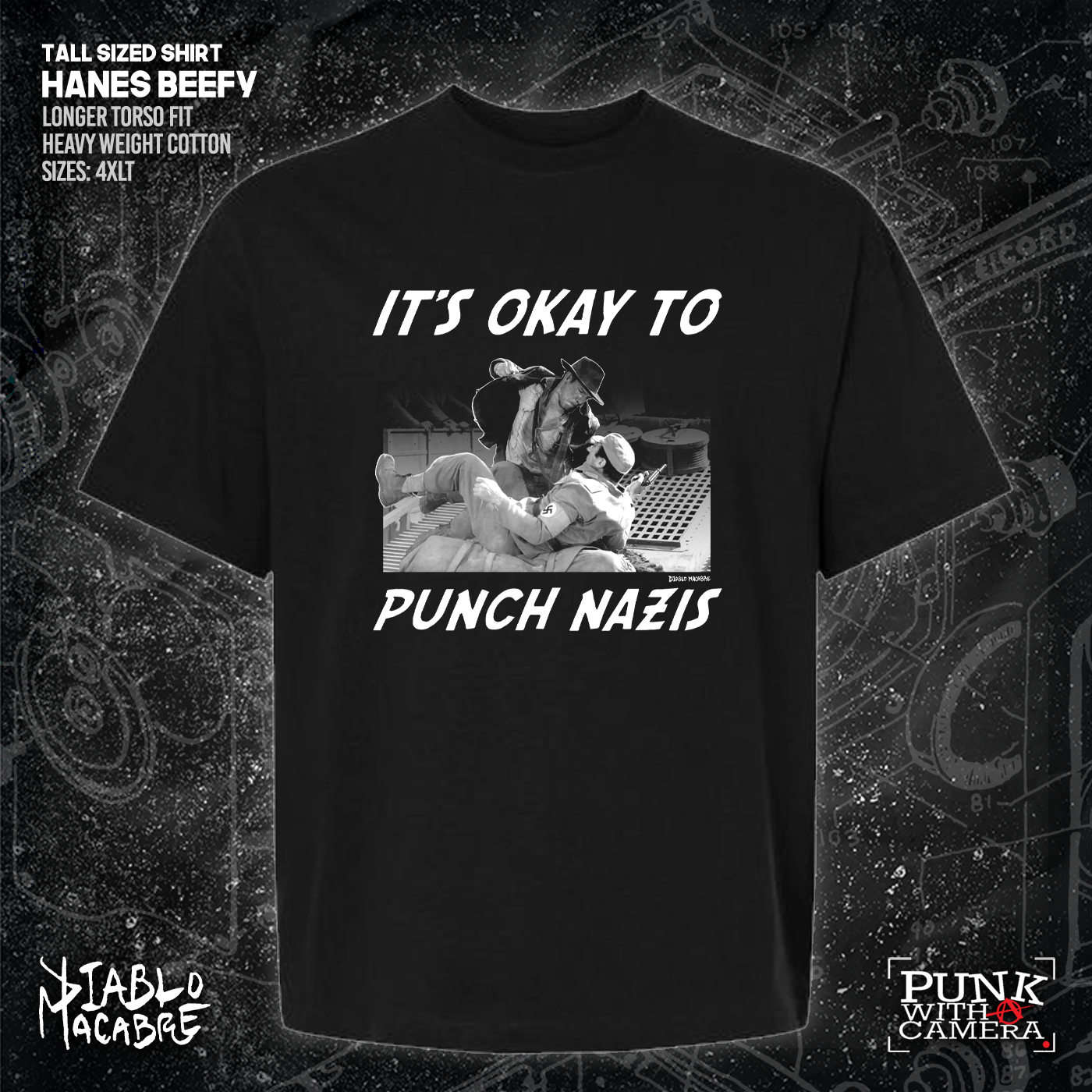 It's Okay To Punch Nazis - Diablo Macabre