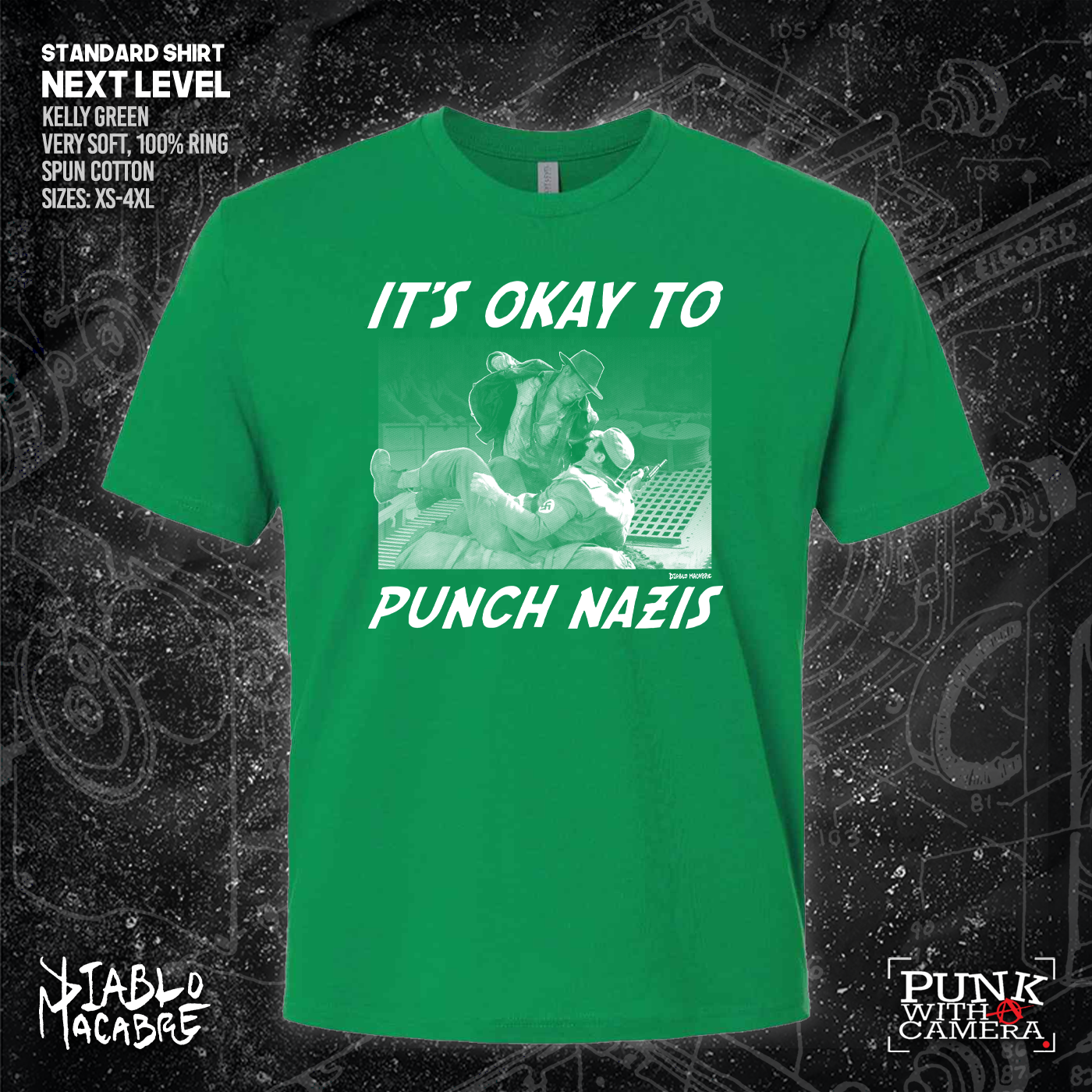 It's Okay To Punch Nazis - Diablo Macabre