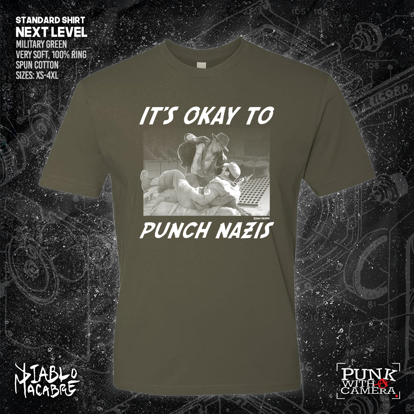 It's Okay To Punch Nazis - Diablo Macabre