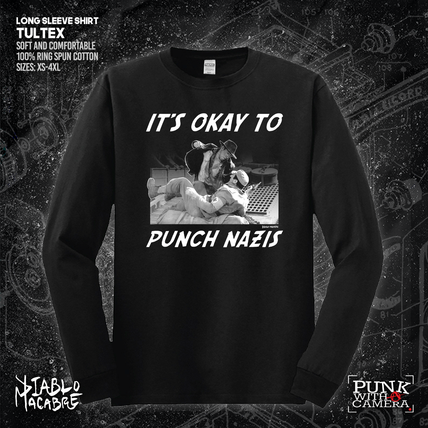 It's Okay To Punch Nazis - Diablo Macabre