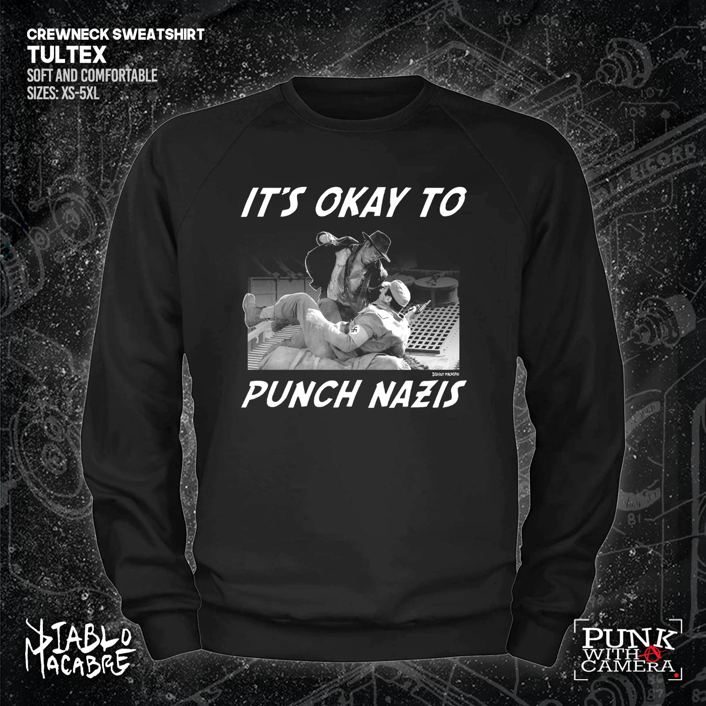 It's Okay To Punch Nazis - Diablo Macabre