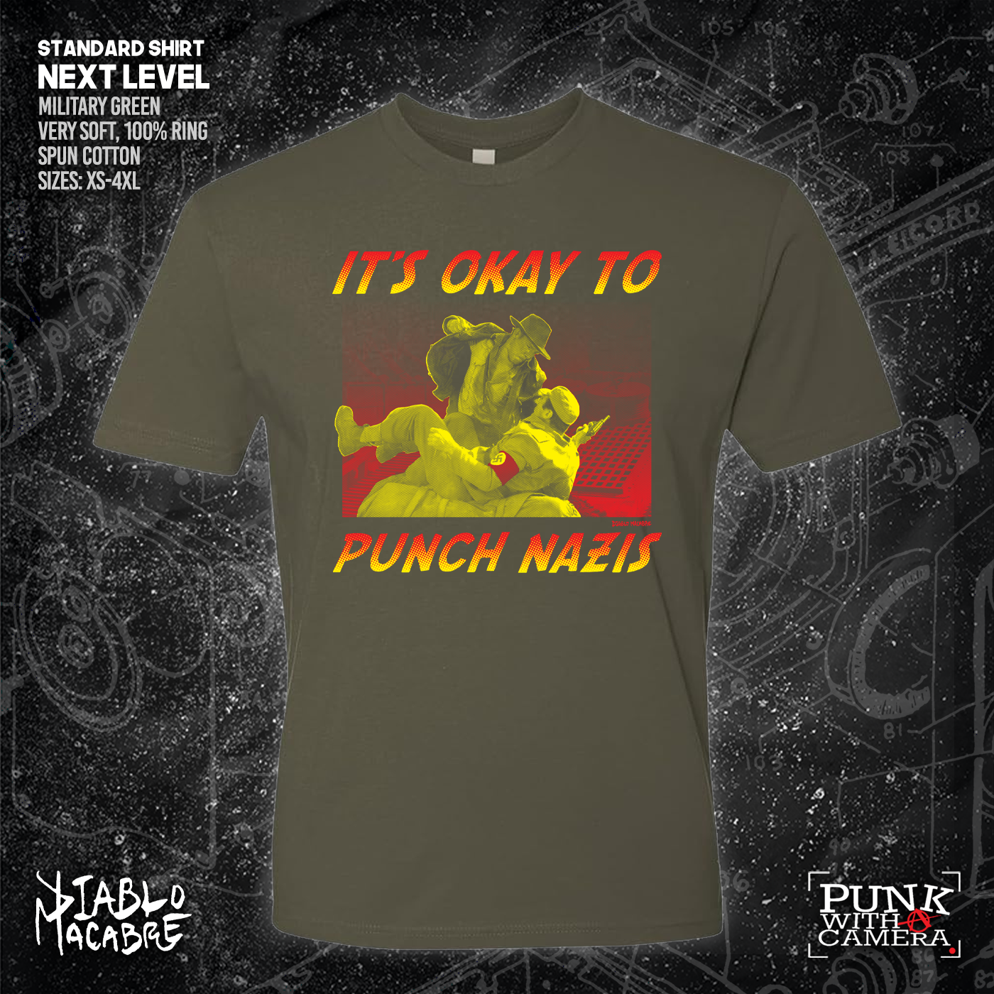 It's Okay To Punch Nazis - Diablo Macabre