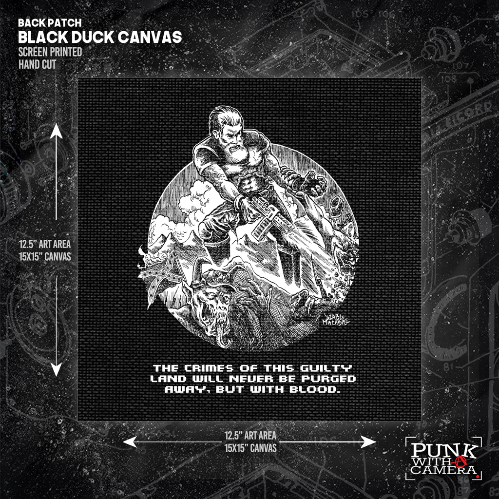 John Brown X Doom "The Crimes Of This Guilty Land Will Never Be Purged Away, But With Blood." - Backpatch