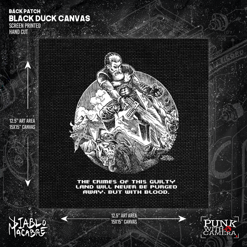 John Brown X Doom "The Crimes Of This Guilty Land Will Never Be Purged Away, But With Blood." - Backpatch