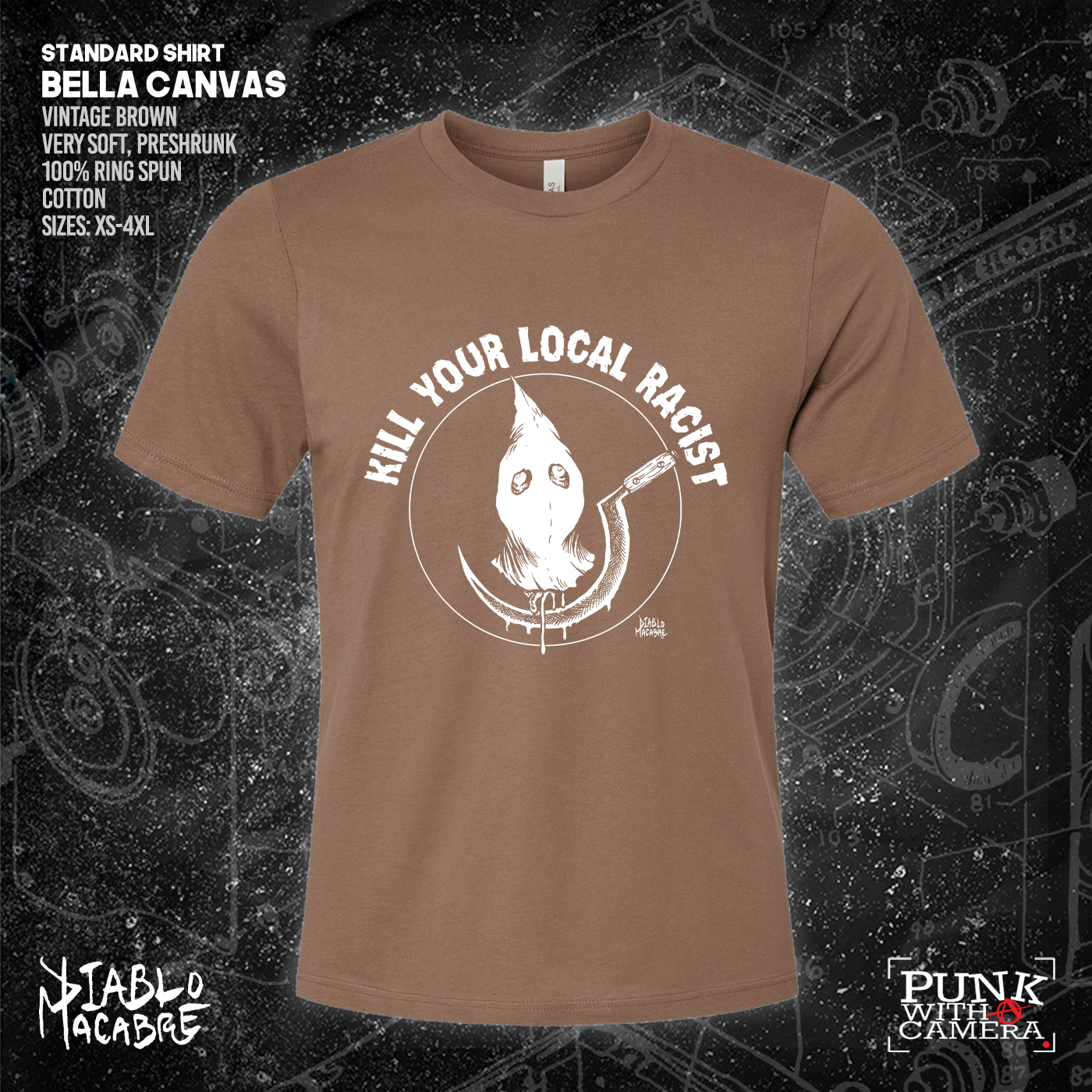 Kill Your Local Racist - Sickle - Diablo Macabre