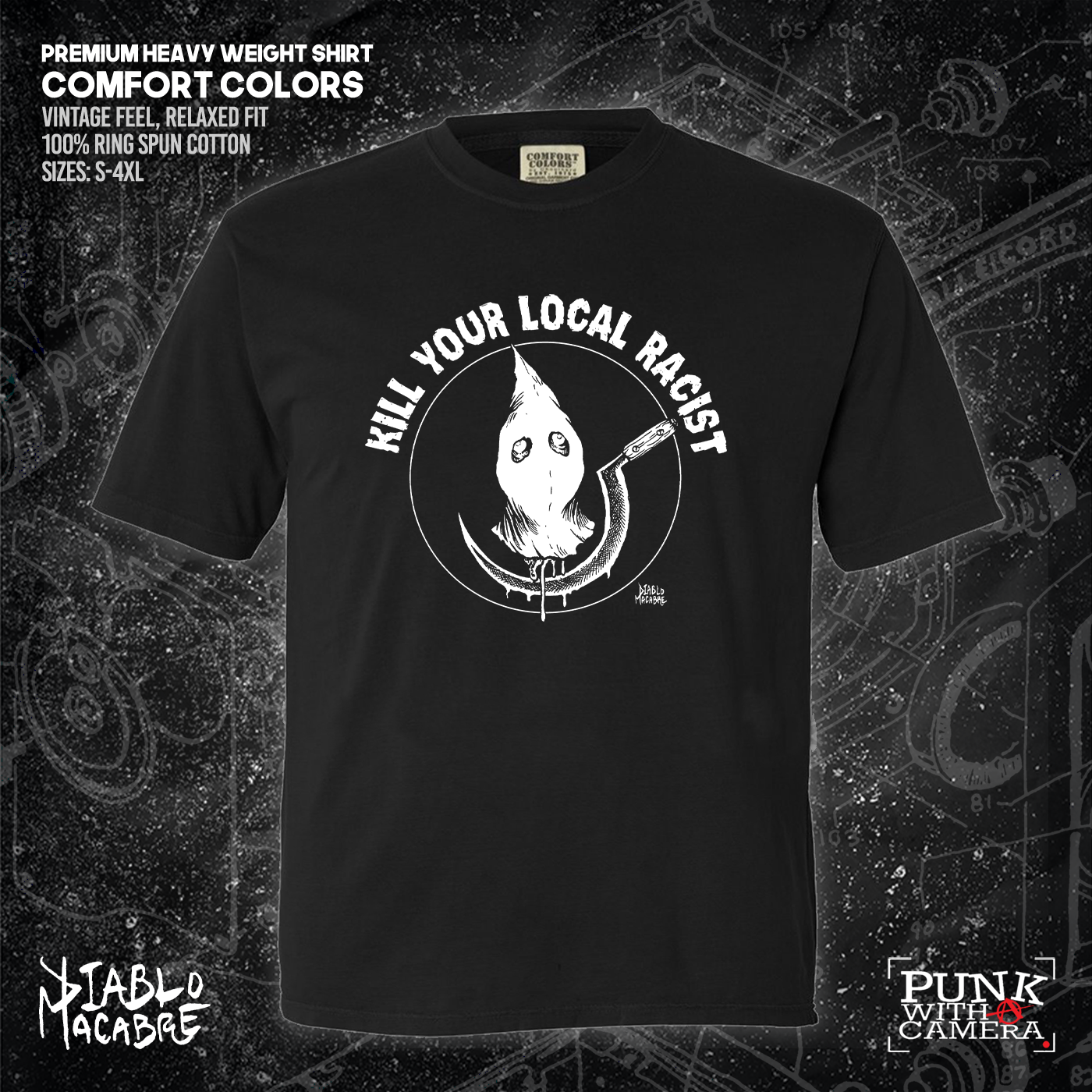 Kill Your Local Racist - Sickle - Diablo Macabre