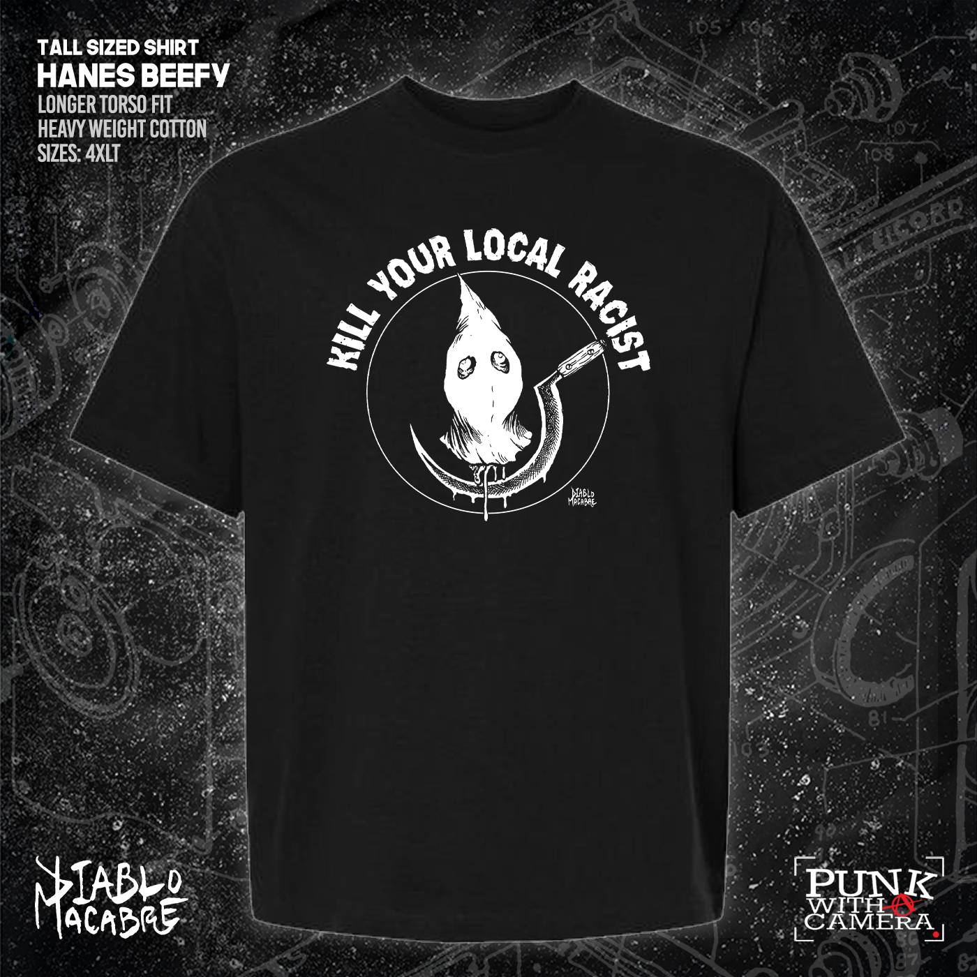 Kill Your Local Racist - Sickle - Diablo Macabre
