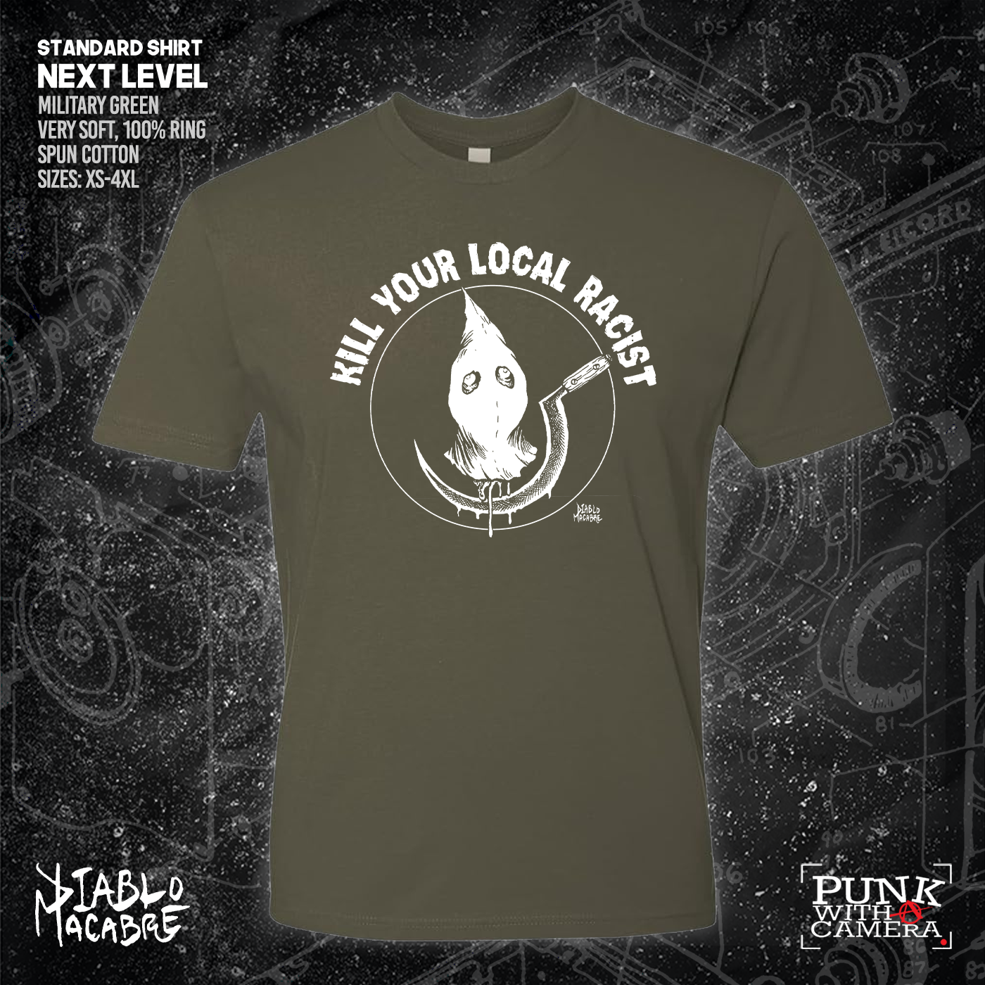 Kill Your Local Racist - Sickle - Diablo Macabre