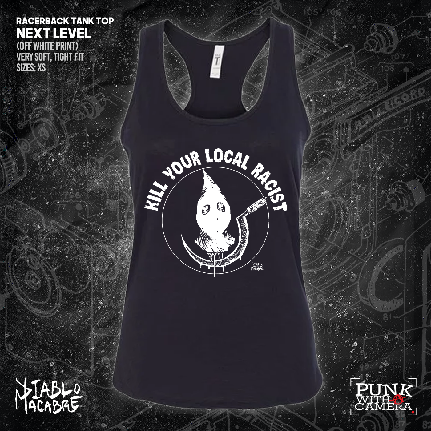 Kill Your Local Racist - Sickle - Diablo Macabre