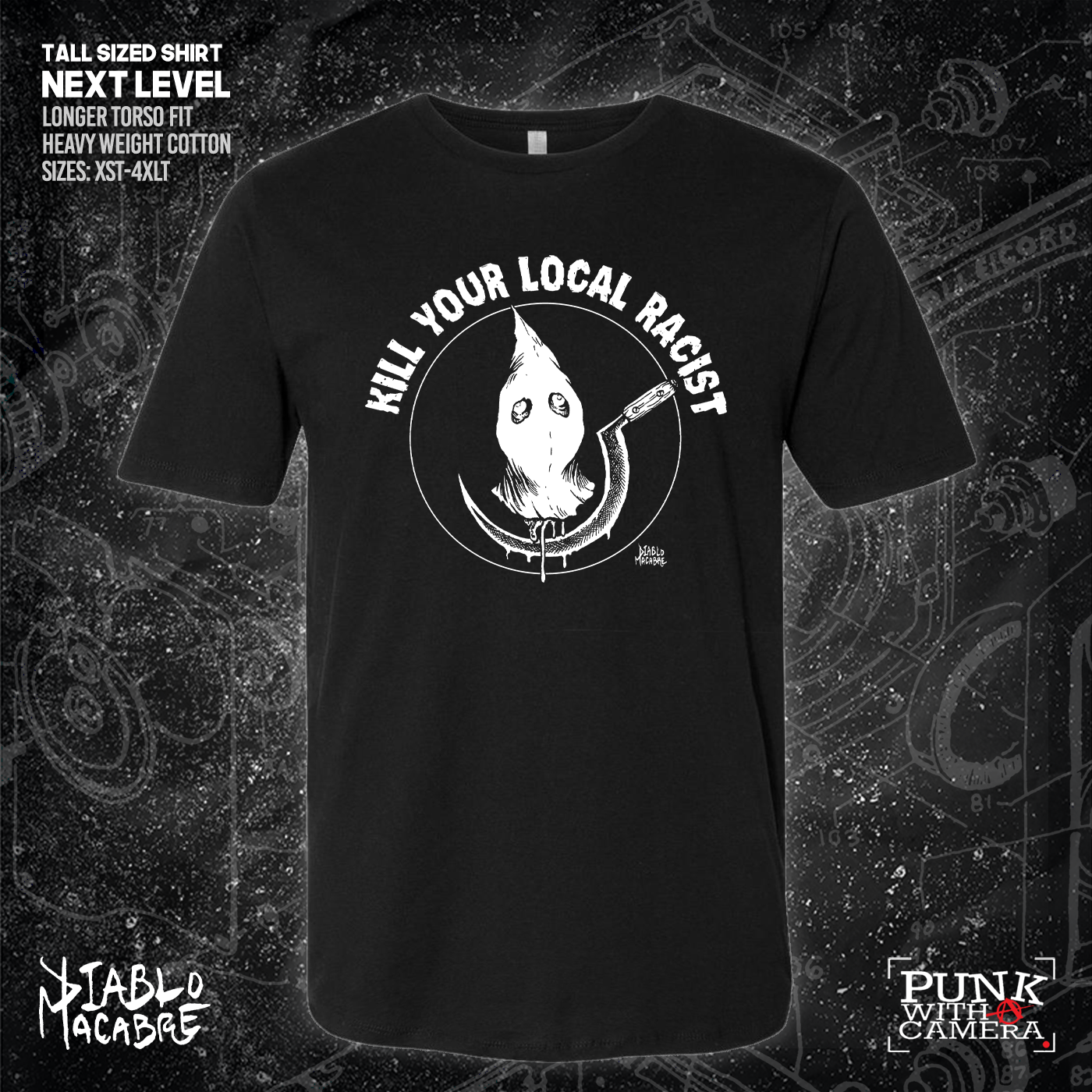 Kill Your Local Racist - Sickle - Diablo Macabre