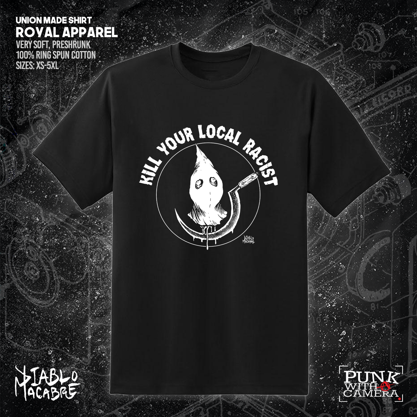 Kill Your Local Racist - Sickle - Diablo Macabre