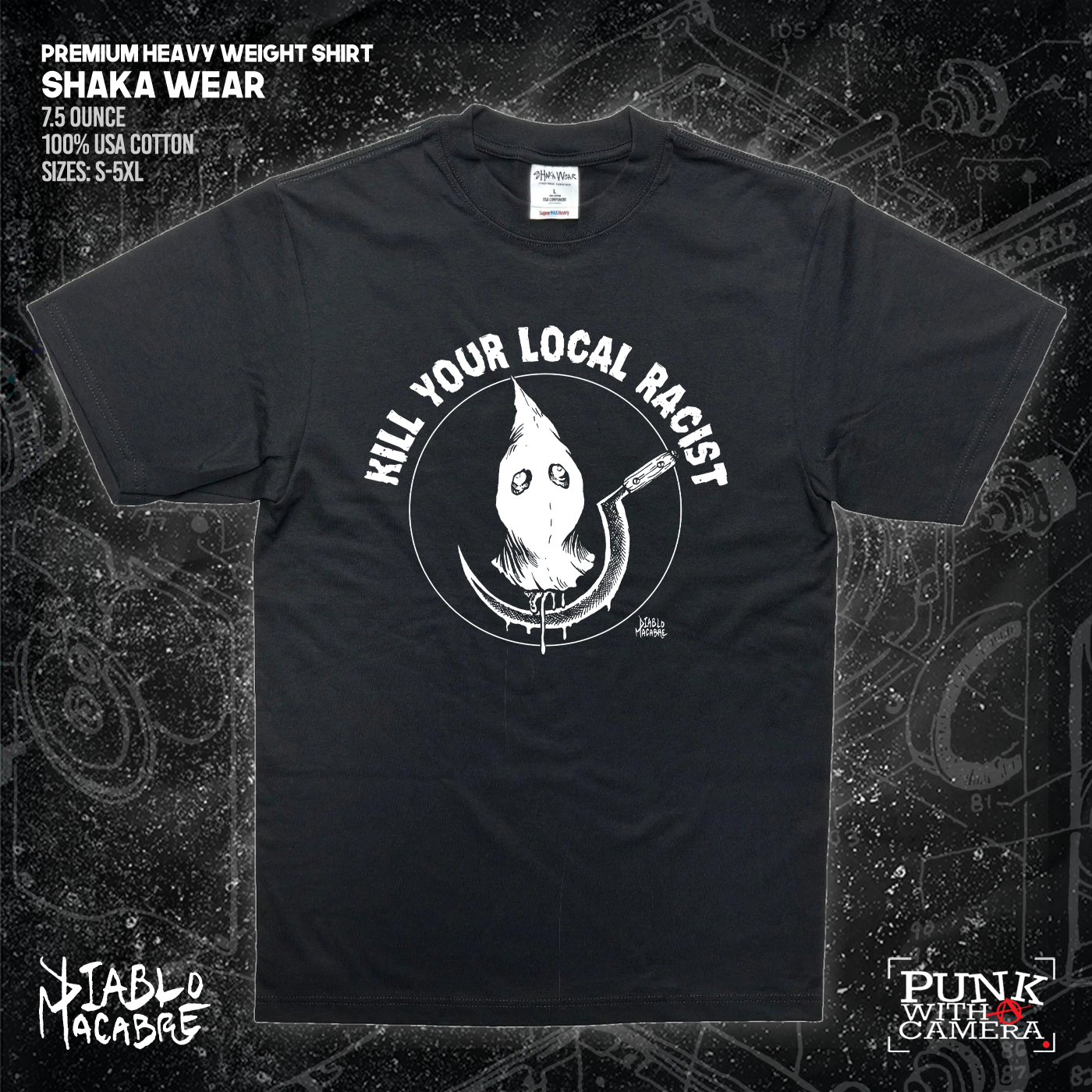 Kill Your Local Racist - Sickle - Diablo Macabre