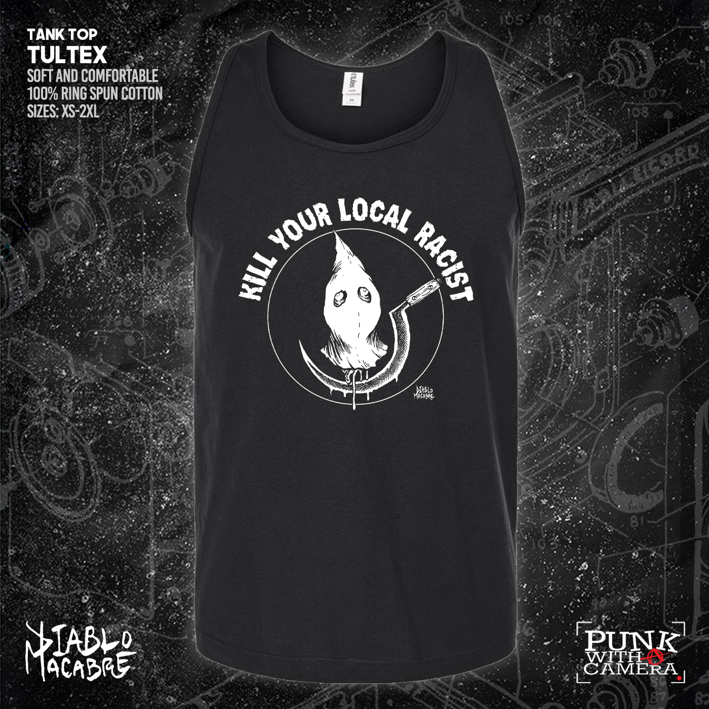 Kill Your Local Racist - Sickle - Diablo Macabre