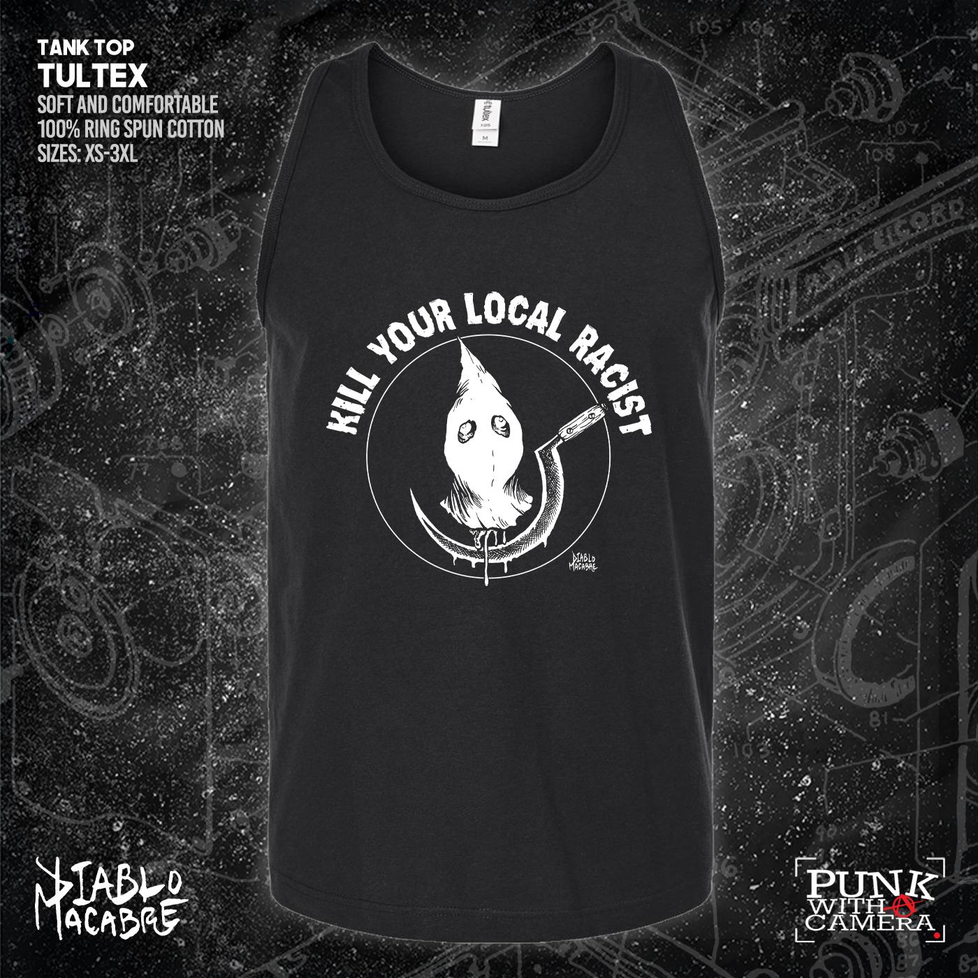 Kill Your Local Racist - Sickle - Diablo Macabre