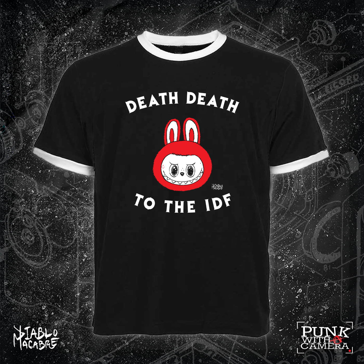 Labubu - Red Two Color Version - Diablo Macabre