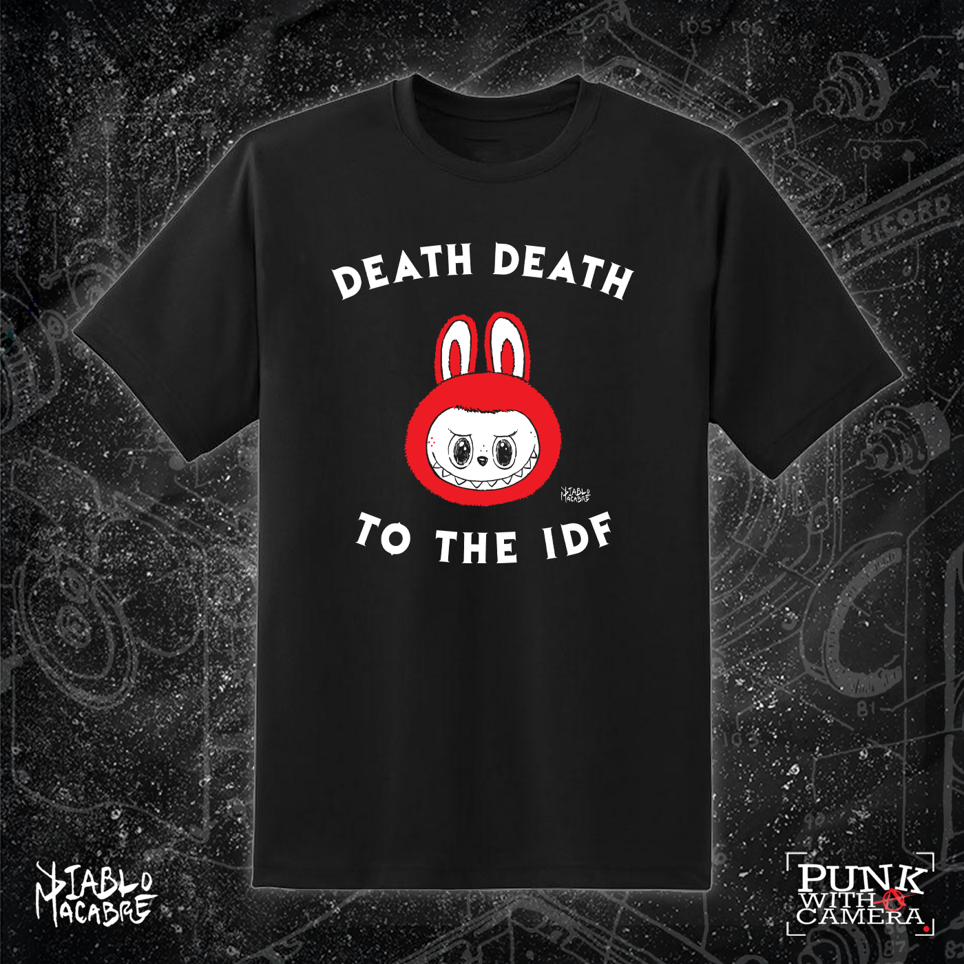 Labubu - Red Two Color Version - Diablo Macabre