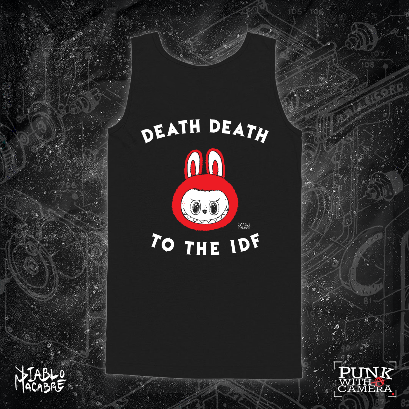 Labubu - Red Two Color Version - Diablo Macabre