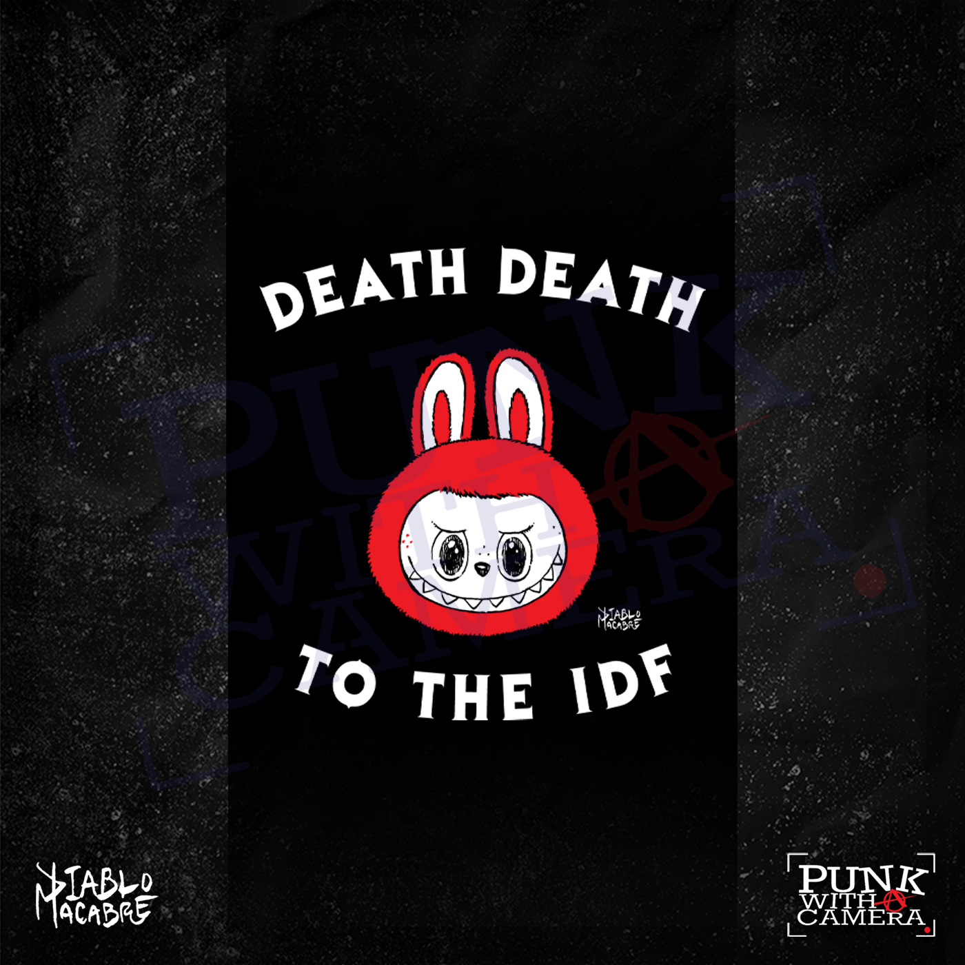 Labubu - Red Two Color Version - Diablo Macabre