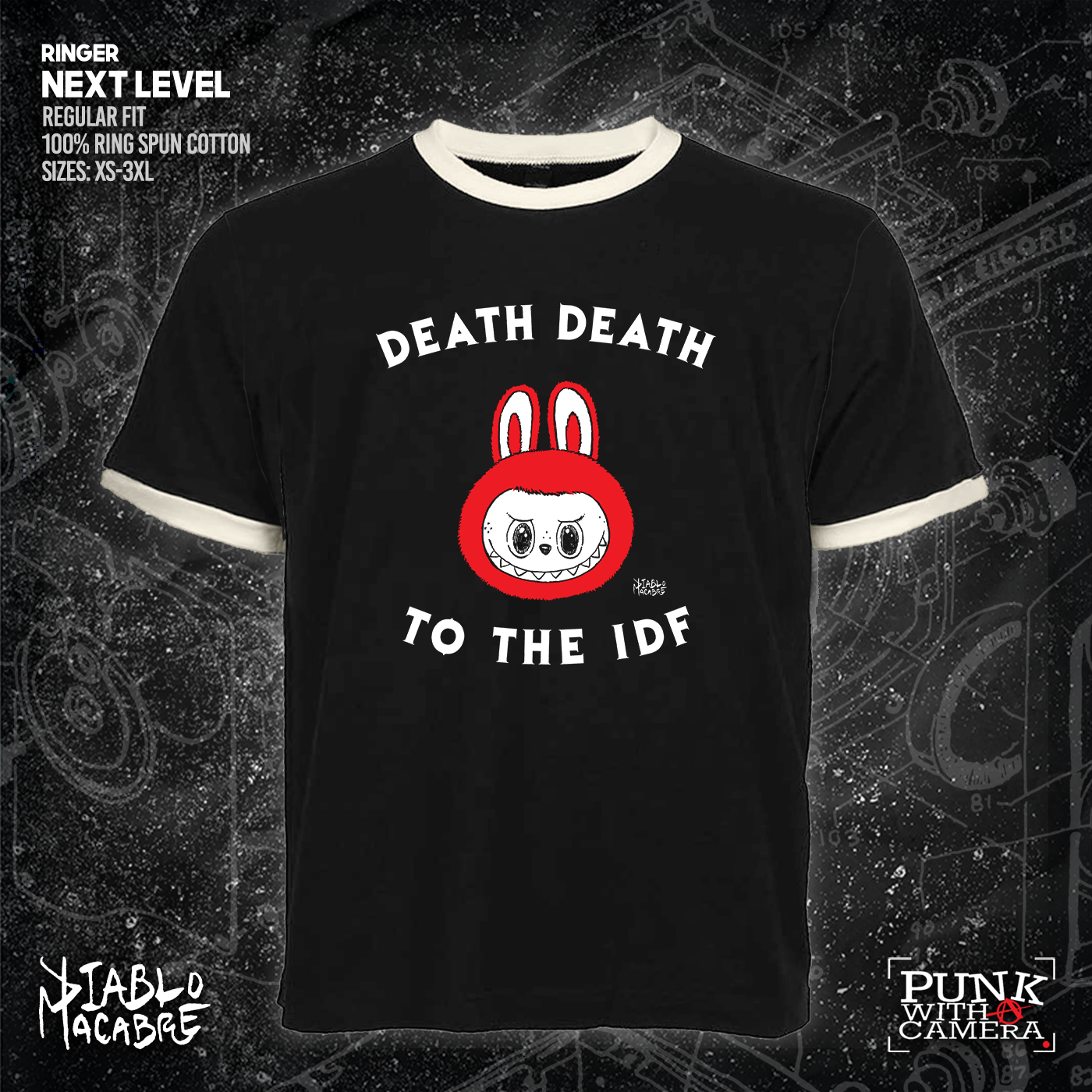 Labubu - Red Two Color Version - Diablo Macabre