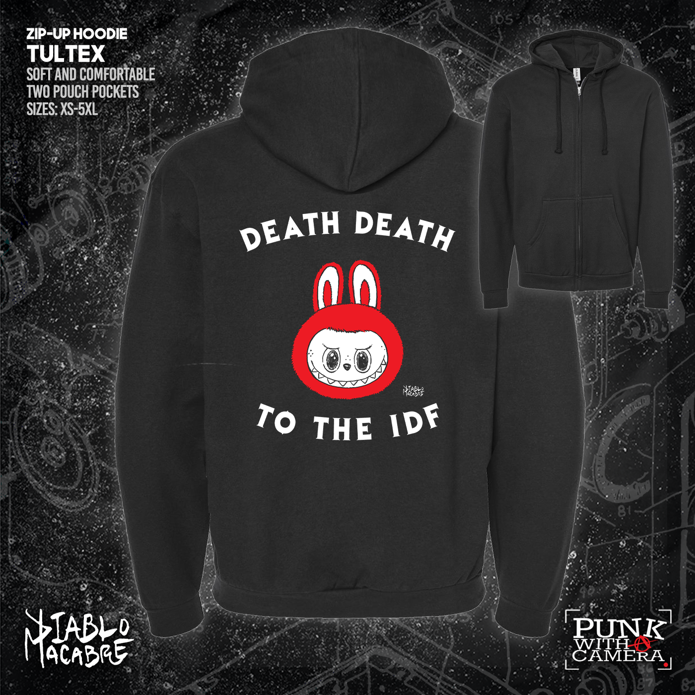 Labubu - Red Two Color Version - Diablo Macabre