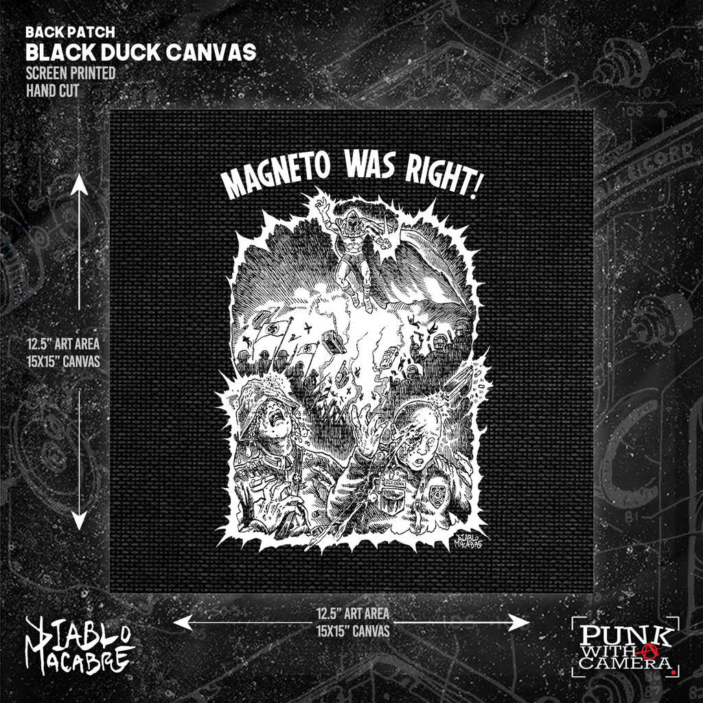 Magneto Was Right - Backpatch