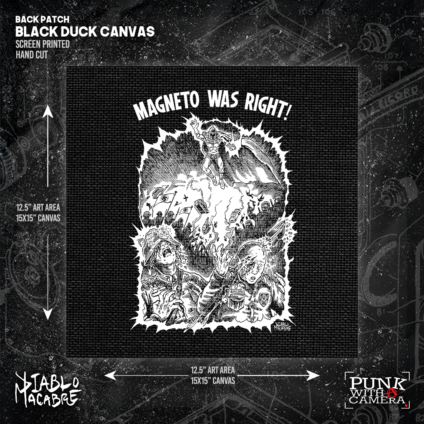 Magneto Was Right - Backpatch