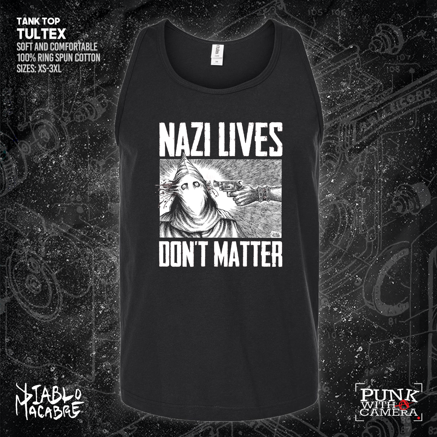 Nazi Lives Don't Matter - Gun - Diablo Macabre