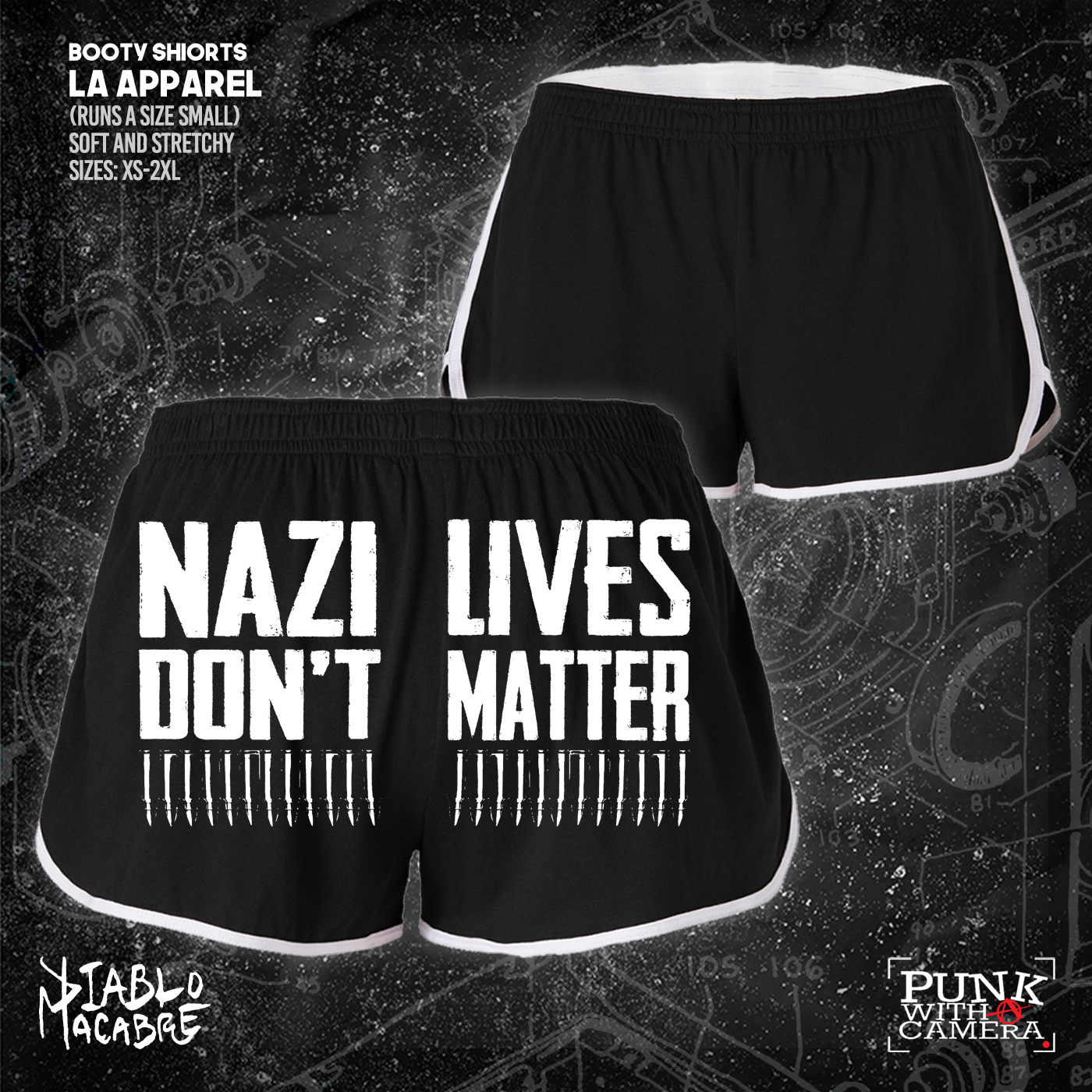Nazi Lives Don't Matter - Booty Shorts