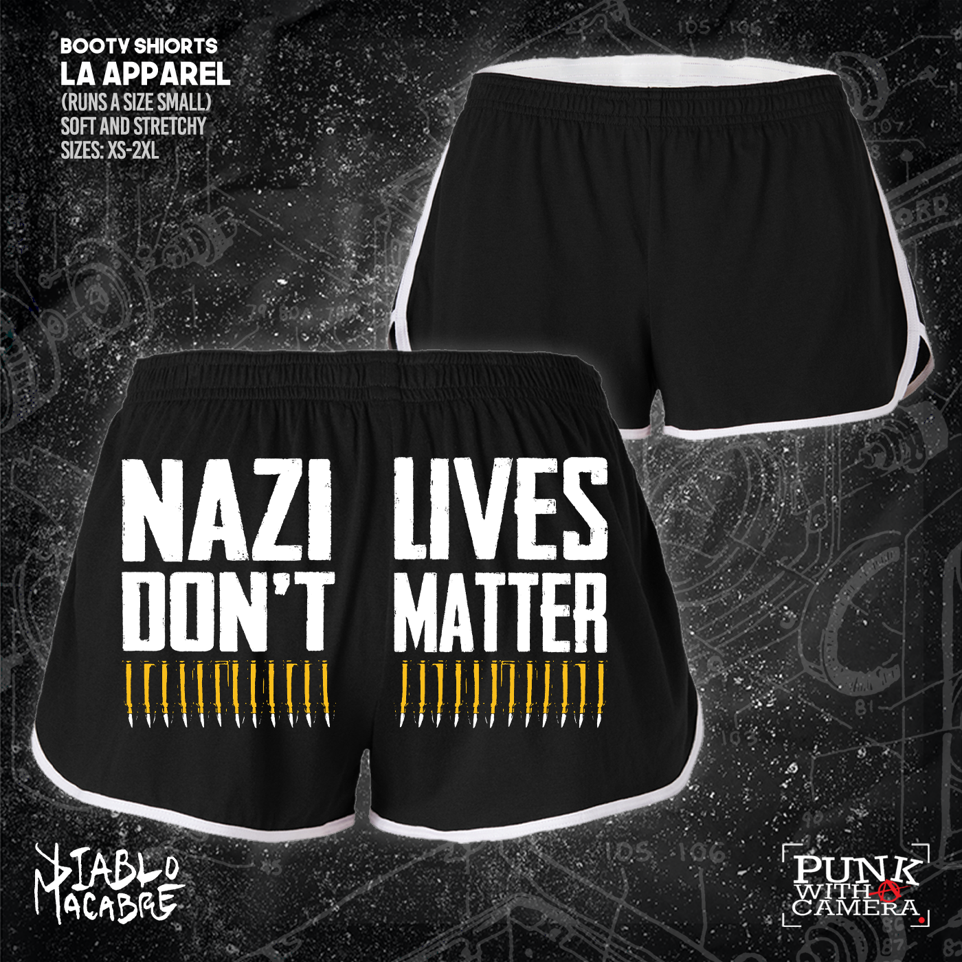 Nazi Lives Don't Matter - Booty Shorts
