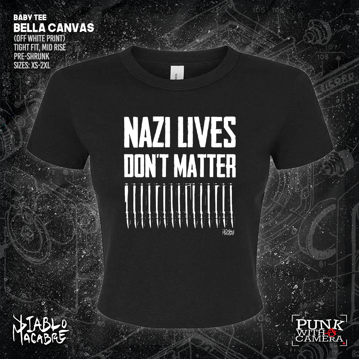 Nazi Lives Don't Matter - Bullets - Diablo Macabre