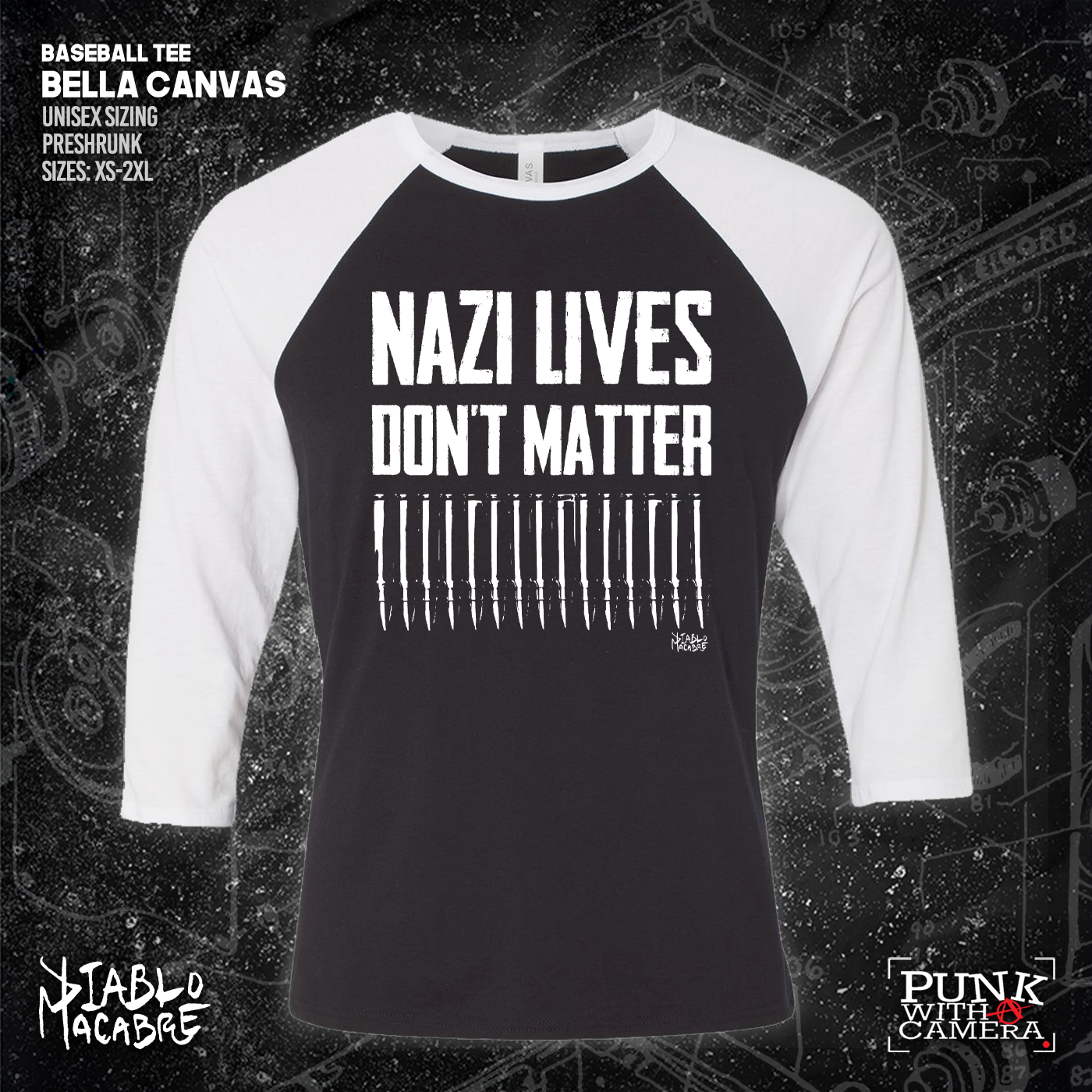 Nazi Lives Don't Matter - Bullets - Diablo Macabre