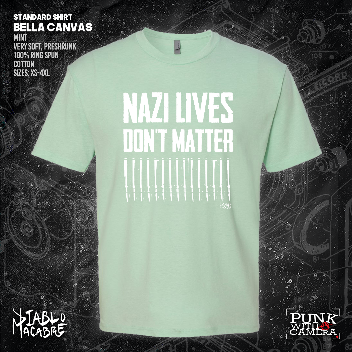 Nazi Lives Don't Matter - Bullets - Diablo Macabre